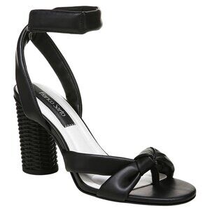 Franco Sarto Black Ankle Strap Sandals